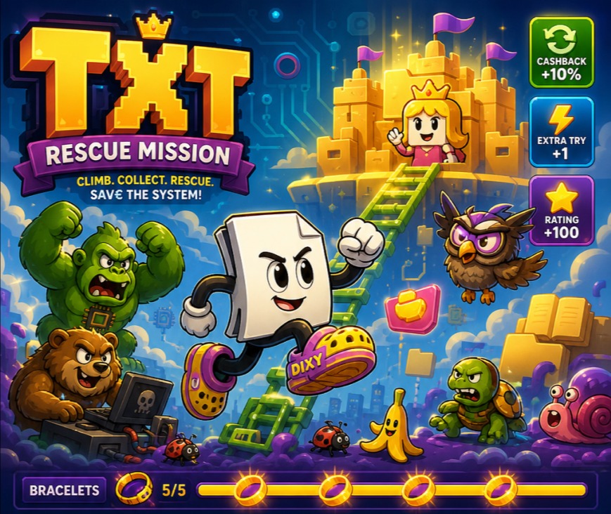 Обложка игры TXT Rescue Mission